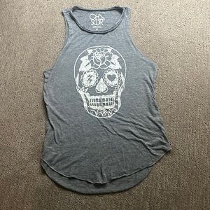 Chaser skull tank top